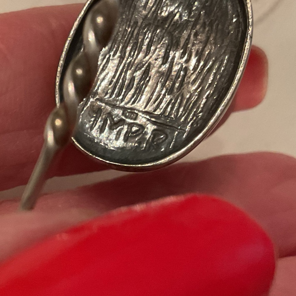 VINTAGE ISRAEL MUSEUM STERLING SILVER BOOK MARK WITH LYRE HARP OF DAVID - Picture 7 of 14